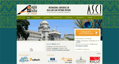Desktop Screenshot of 2012.agileindia.org