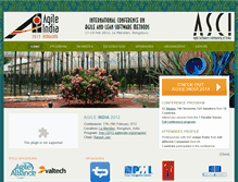 Tablet Screenshot of 2012.agileindia.org